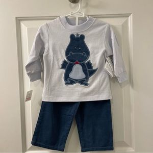 NWT Bailey boys pant set